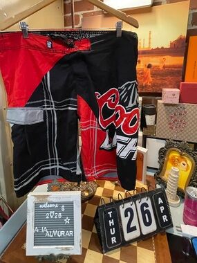 Coors Light Beer Swim Shorts Mens